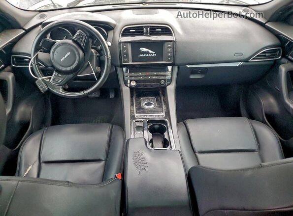 SADCJ2FX4JA280838 2018 JAGUAR F-PACE Синий Вид панели приборов