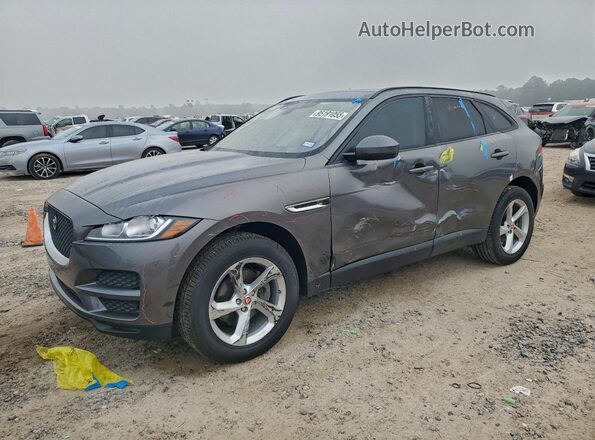 SADCJ2FX8JA294385 2018 JAGUAR F-PACE Серый Передняя левая четверть