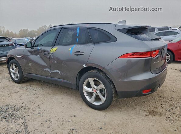 SADCJ2FX8JA294385 2018 JAGUAR F-PACE Серый Задняя левая четверть