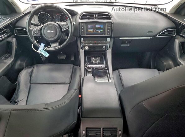 SADCJ2FX8JA294385 2018 JAGUAR F-PACE Серый Вид панели приборов