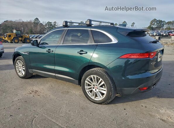 SADCK2BN3HA498037 2017 JAGUAR F-PACE Green Trasero derecho