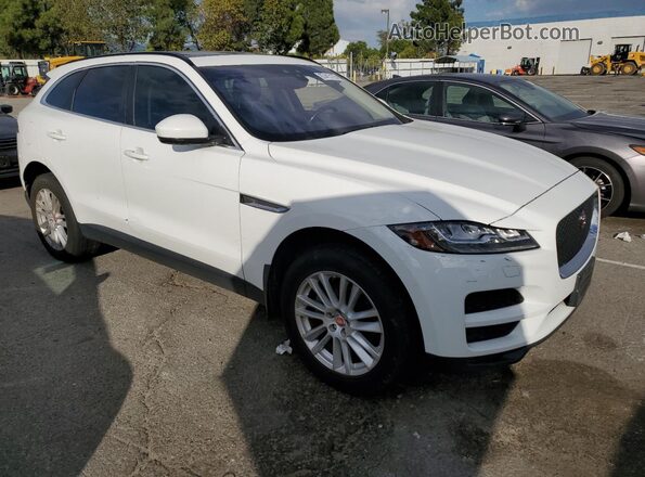SADCK2BN9HA090447 2017 JAGUAR F-PACE Белый Передняя правая четверть