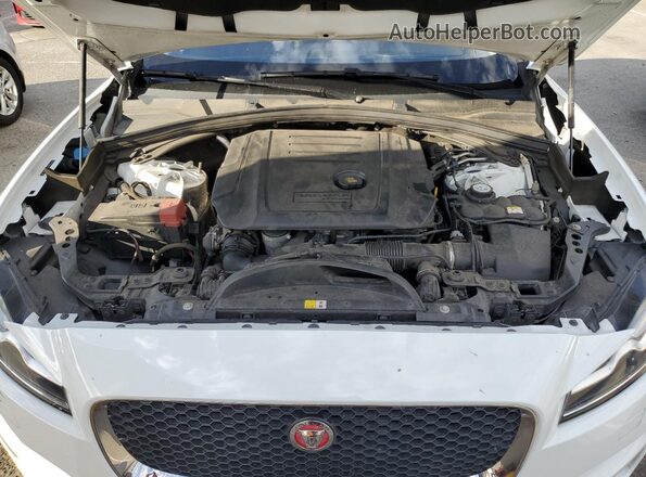 SADCK2BN9HA090447 2017 JAGUAR F-PACE Белый Вид задней части салона