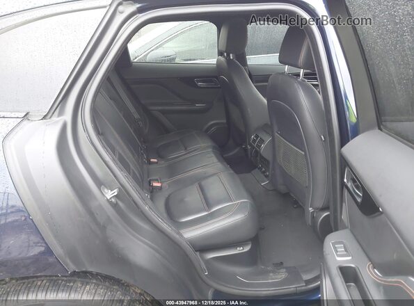 SADCK2FX0LA618588 2020 JAGUAR F-PACE Dark Blue Widok naklejki z numerem VIN