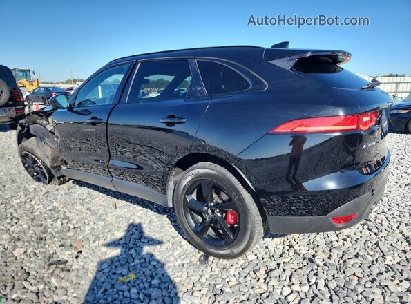 SADCK2GX9JA321959 2018 JAGUAR F-PACE Black Trasero izquierdo
