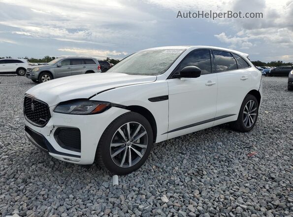 SADCT2EX0RA726118 2024 JAGUAR F-PACE White Передня ліва чверть