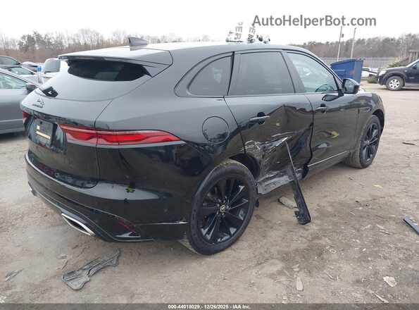 SADCT2FU3RA733262 2024 JAGUAR F-PACE Black Задня права чверть