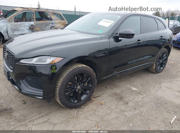 SADCT2FU3RA733262 2024 JAGUAR F-PACE Black Передня ліва чверть