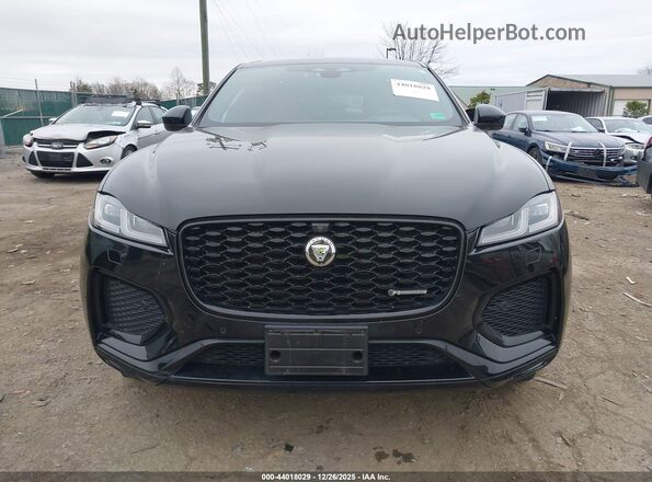 SADCT2FU3RA733262 2024 JAGUAR F-PACE Black Вид задньої частини салону