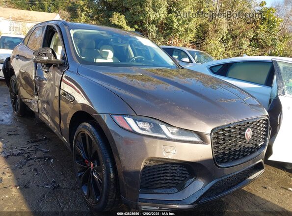 SADCT2FU4PA706343 2023 JAGUAR F-PACE Gray Delantero derecho