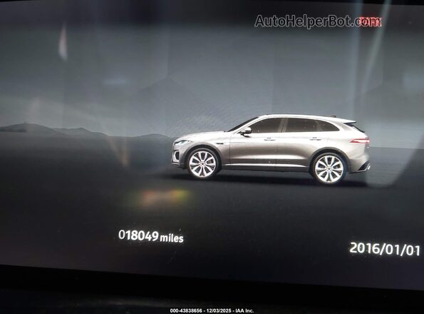 SADCT2FU4PA706343 2023 JAGUAR F-PACE Gray 