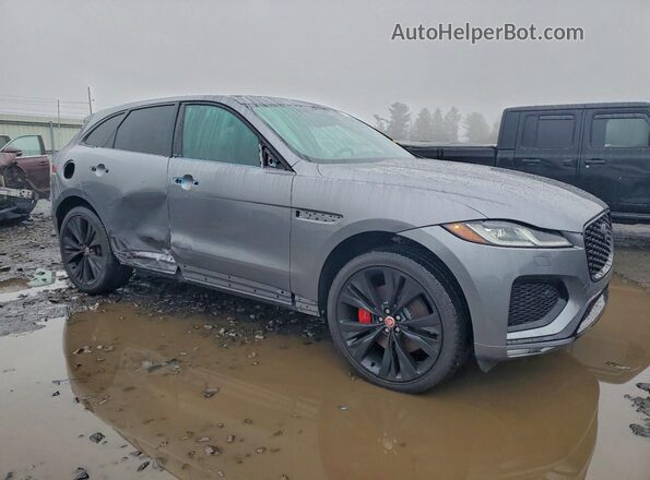 SADCT2FU4PA711767 2023 JAGUAR F-PACE Серый Передняя правая четверть