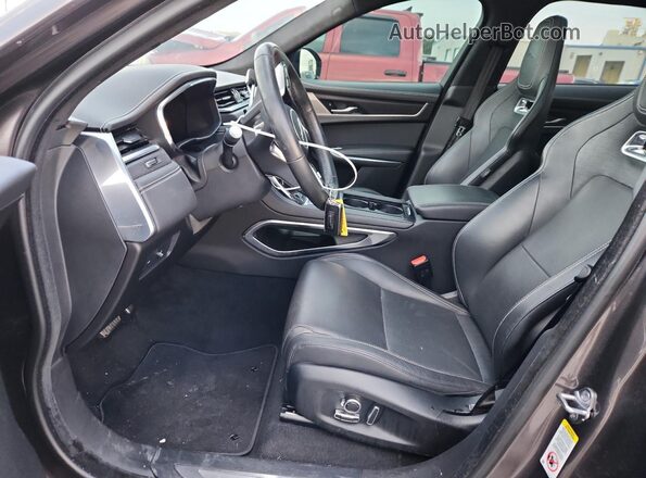 SADCT2FUXMA667723 2021 JAGUAR F-PACE Gray Widok wnętrza z przodu