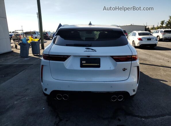 SADCZ2FE0SA754695 2025 JAGUAR F-PACE White Հետևի տեսք