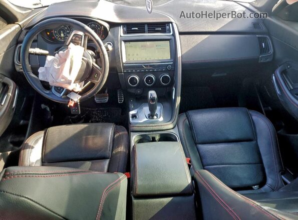 SADF12FX7L1Z80353 2020 JAGUAR E-PACE White Vista del salpicadero