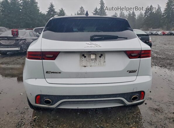 SADF12FXXL1Z88110 2020 JAGUAR E-PACE Белый Вид сзади