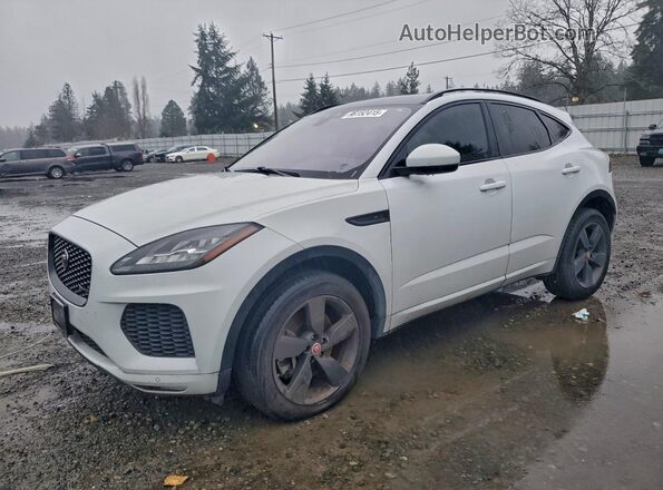 SADF12FXXL1Z88110 2020 JAGUAR E-PACE Белый Передняя левая четверть