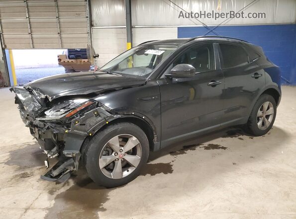 SADFJ2FX5K1Z41856 2019 JAGUAR E-PACE Черный Передняя левая четверть