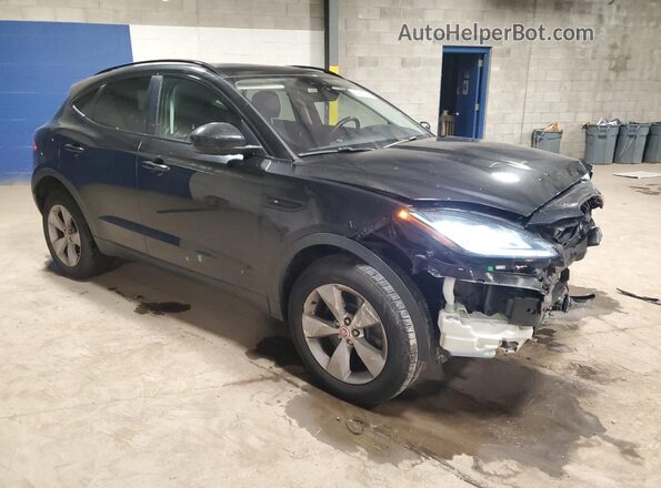 SADFJ2FX5K1Z41856 2019 JAGUAR E-PACE Черный Передняя правая четверть