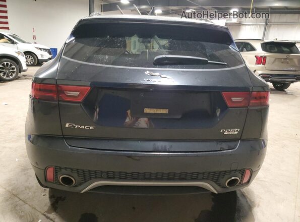 SADFJ2FX5K1Z41856 2019 JAGUAR E-PACE Черный Вид сзади