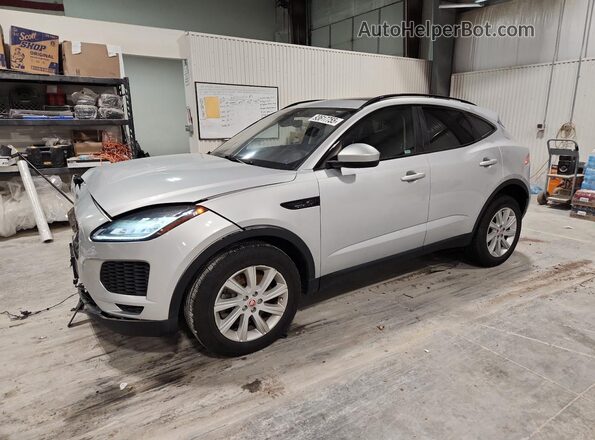 SADFJ2FX6K1Z38920 2019 JAGUAR E-PACE Серебряный Передняя левая четверть
