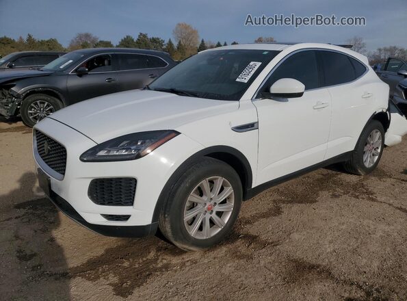 SADFJ2FX6K1Z43602 2019 JAGUAR E-PACE Белый Передняя левая четверть