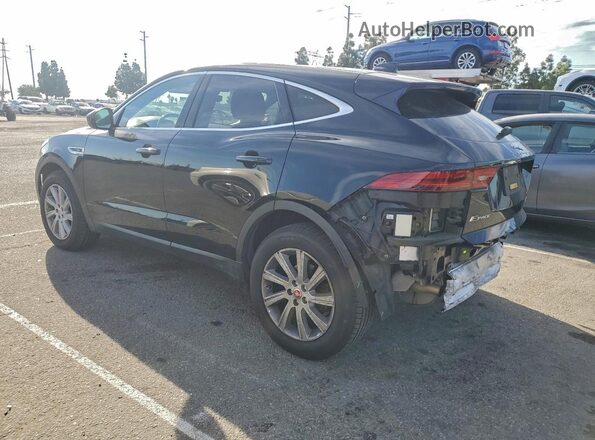 SADFJ2FX7J1Z24331 2018 JAGUAR E-PACE Black Задня ліва чверть