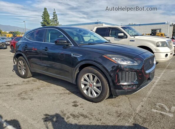 SADFJ2FX7J1Z24331 2018 JAGUAR E-PACE Black Передня права чверть