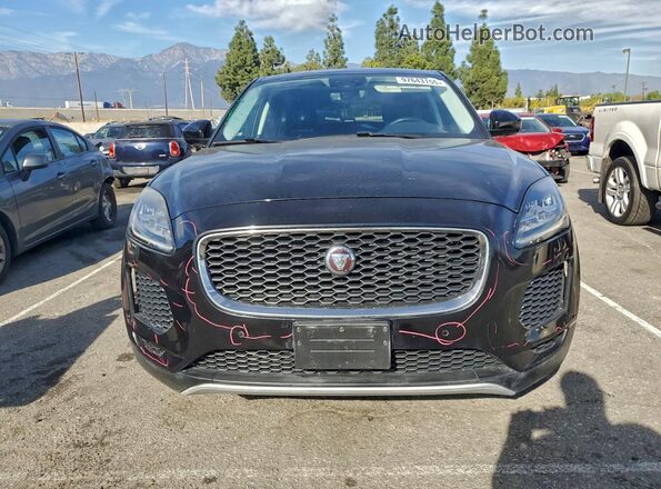 SADFJ2FX7J1Z24331 2018 JAGUAR E-PACE Black Вид спереду