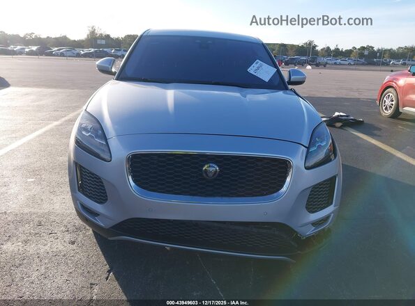 SADFJ2FX8J1Z29814 2018 JAGUAR E-PACE Серебряный Вид щитка приборов