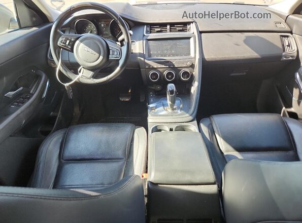 SADFJ2FX9J1Z30972 2018 JAGUAR E-PACE White Widok deski rozdzielczej