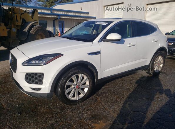 SADFJ2FX9J1Z30972 2018 JAGUAR E-PACE White Przód lewy