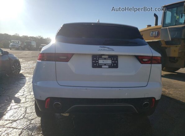 SADFJ2FX9J1Z30972 2018 JAGUAR E-PACE White Widok z tyłu