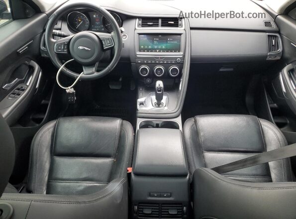 SADFK2FX6L1Z79188 2020 JAGUAR E-PACE Серый Вид панели приборов