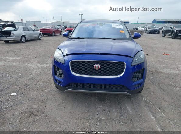 SADFK2FX8L1Z78804 2020 JAGUAR E-PACE Синий Вид щитка приборов