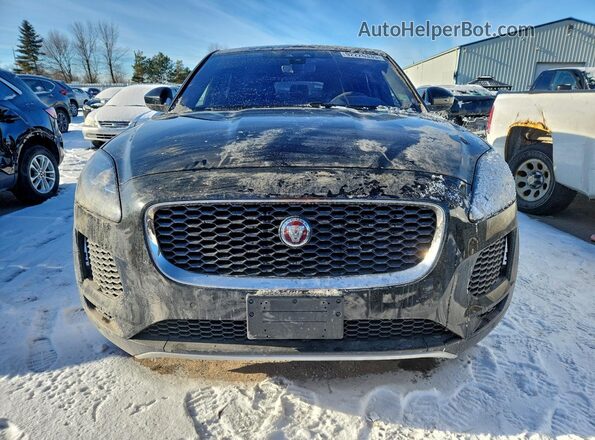 SADFP2FX4J1Z11177 2018 JAGUAR E-PACE Черный Вид спереди