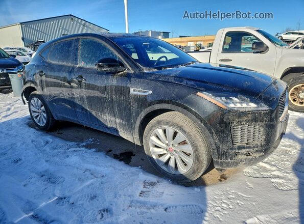 SADFP2FX4J1Z11177 2018 JAGUAR E-PACE Черный Передняя правая четверть