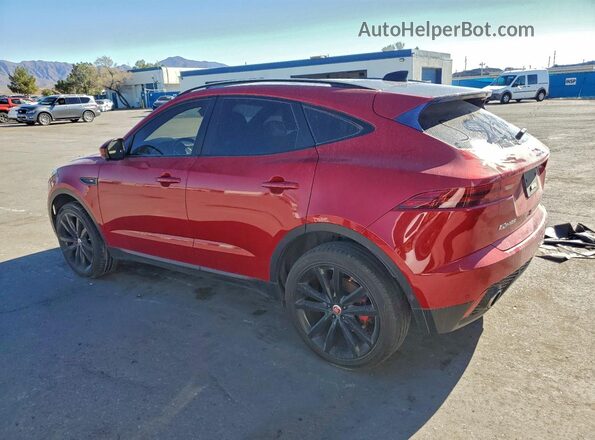 SADFP2FX4J1Z26570 2018 JAGUAR E-PACE Red უკანა მარცხენა
