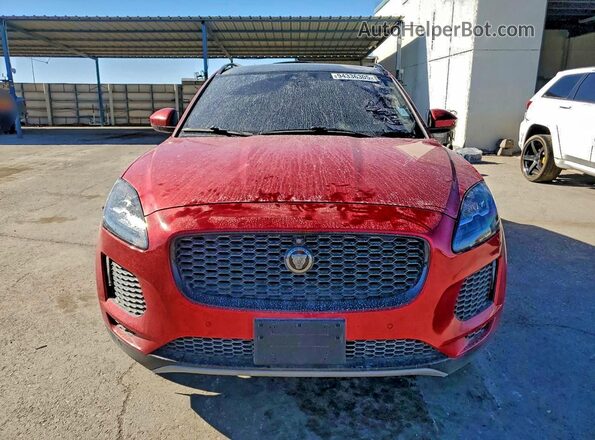 SADFP2FX4J1Z26570 2018 JAGUAR E-PACE Red წინა ხედი