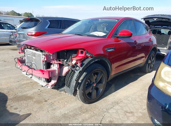 SADFP2FX8K1Z36214 2019 JAGUAR E-PACE Red Przód lewy
