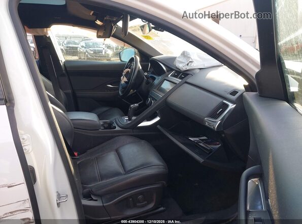 SADFP2FX9L1013418 2020 JAGUAR E-PACE White Widok wnętrza z przodu