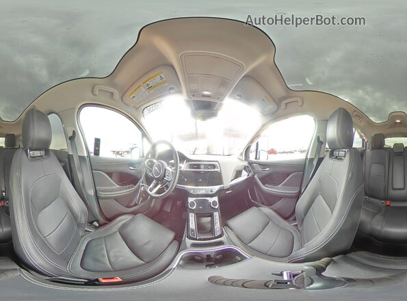 SADHD2S16L1F80269 2020 JAGUAR I-PACE Gray Панорамний вид салону 360°
