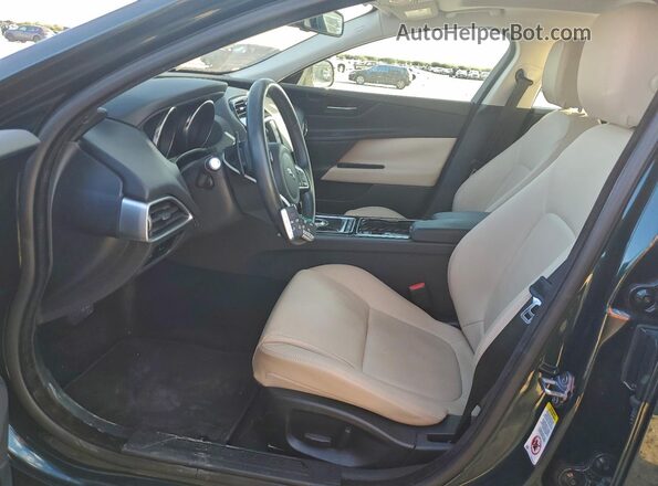SAJAD4BN9HA968193 2017 JAGUAR XF Green Widok wnętrza z przodu