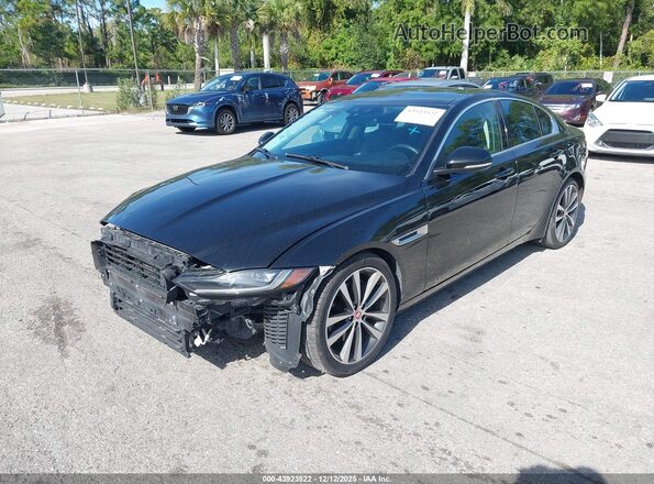 SAJAE4FX6LCP56132 2020 JAGUAR XF Black Przód lewy