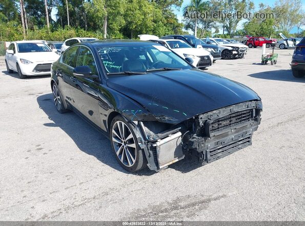 SAJAE4FX6LCP56132 2020 JAGUAR XF Black Przód prawy