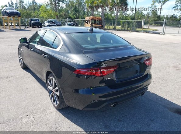 SAJAE4FX6LCP56132 2020 JAGUAR XF Black Tył lewy