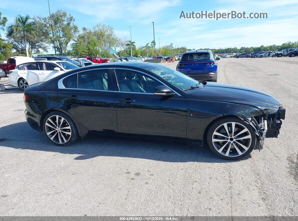 SAJAE4FX6LCP56132 2020 JAGUAR XF Black Widok wnętrza 360 stopni