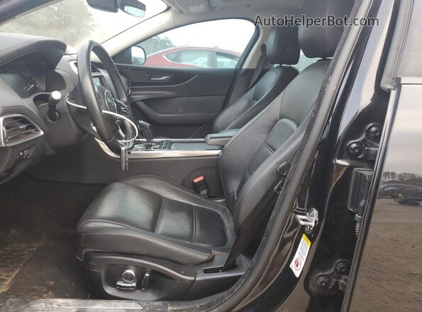 SAJAE4FX7LCP63333 2020 JAGUAR XF Black Widok wnętrza z przodu