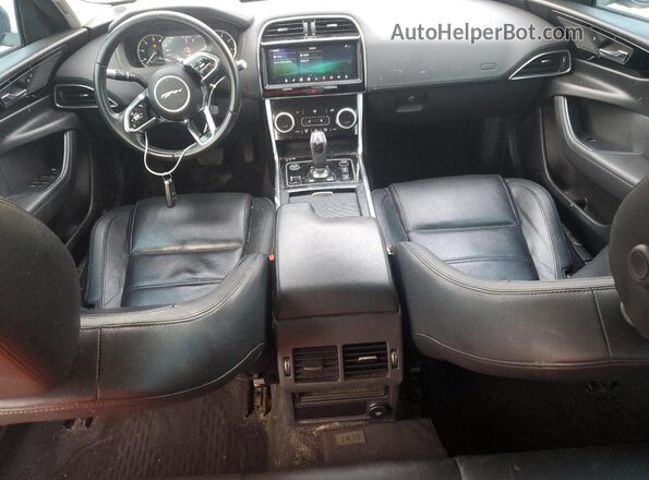 SAJAE4FX7LCP63333 2020 JAGUAR XF Black Widok deski rozdzielczej