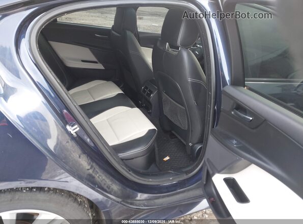 SAJAF4BN2HA969065 2017 JAGUAR XF Blue Widok naklejki z numerem VIN
